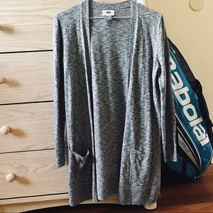 Old Navy Cool Heather Gray Cardigan